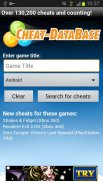 Cheat-Database Screenshot1