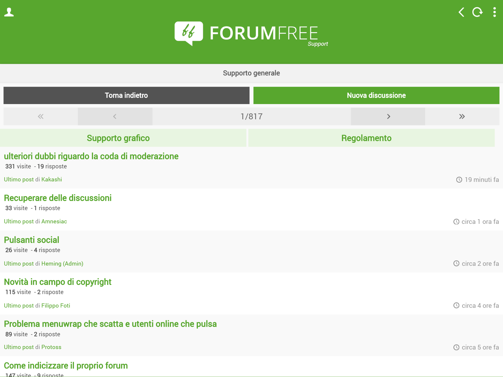 ForumFree Screenshot9