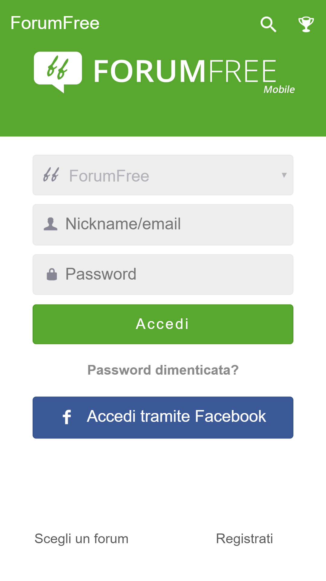 ForumFree Screenshot1