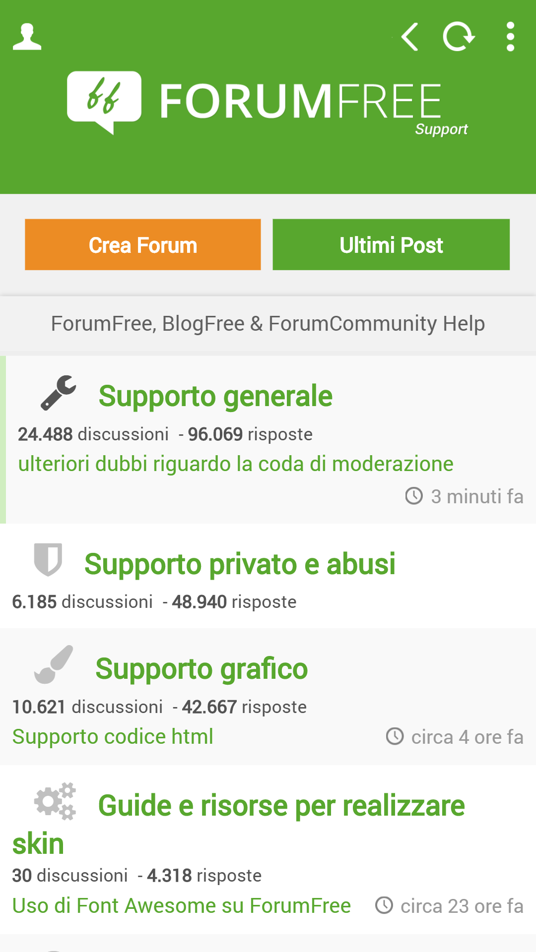 ForumFree Screenshot4