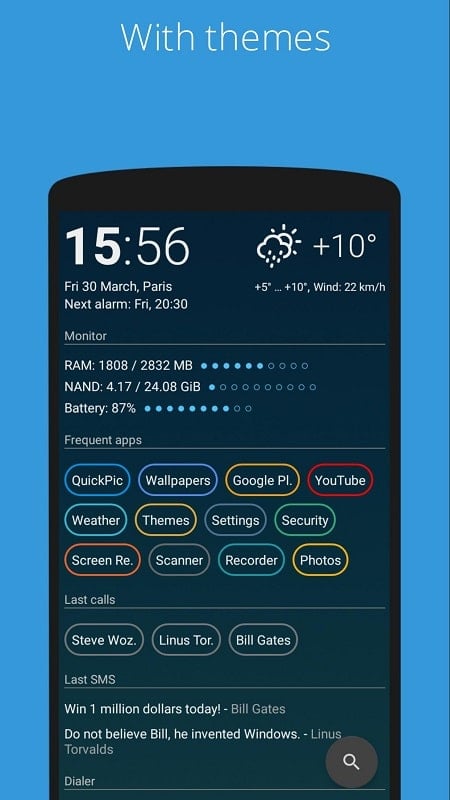 AIO Launcher Screenshot3