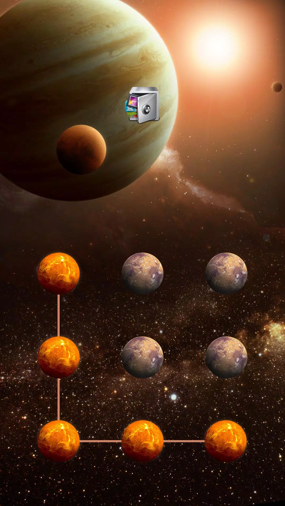 AppLock Theme Universe Screenshot1
