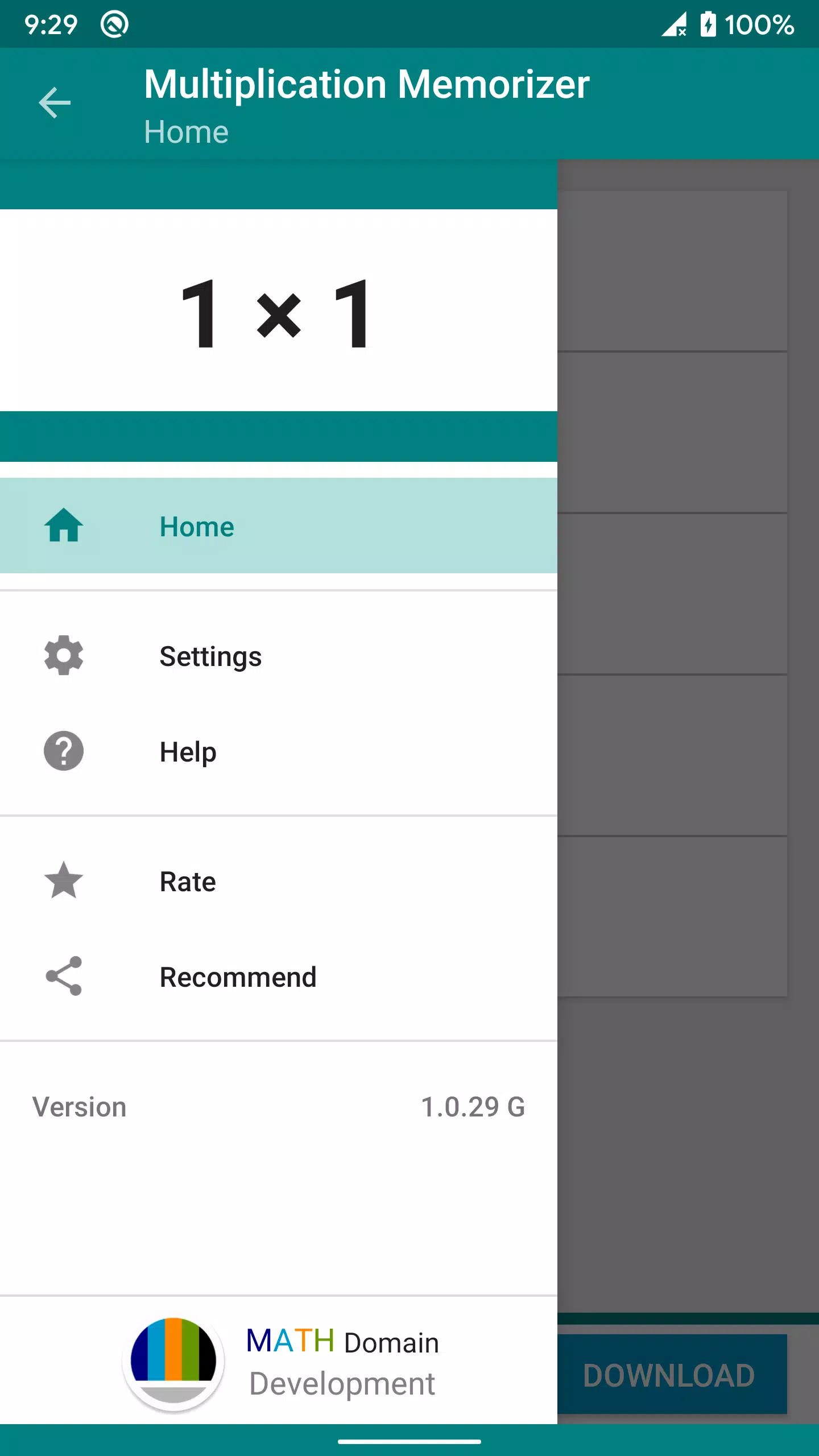 Multiplication Memorizer Screenshot2
