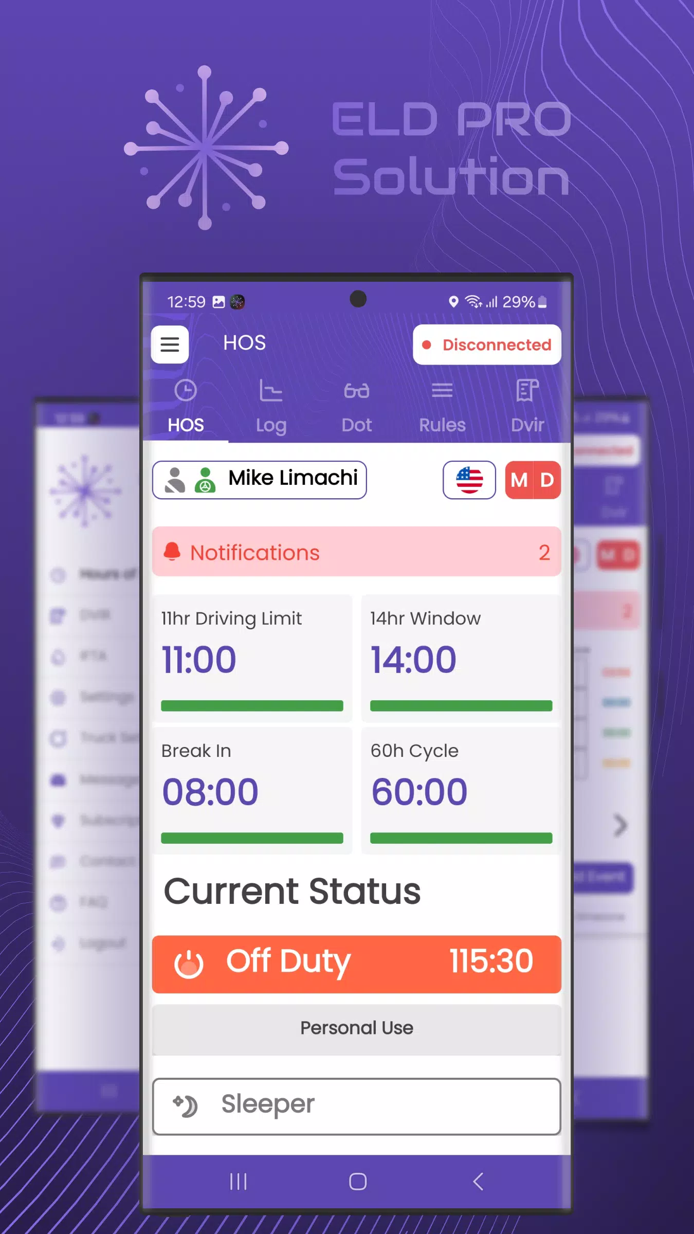 ELD Pro Solution Screenshot1