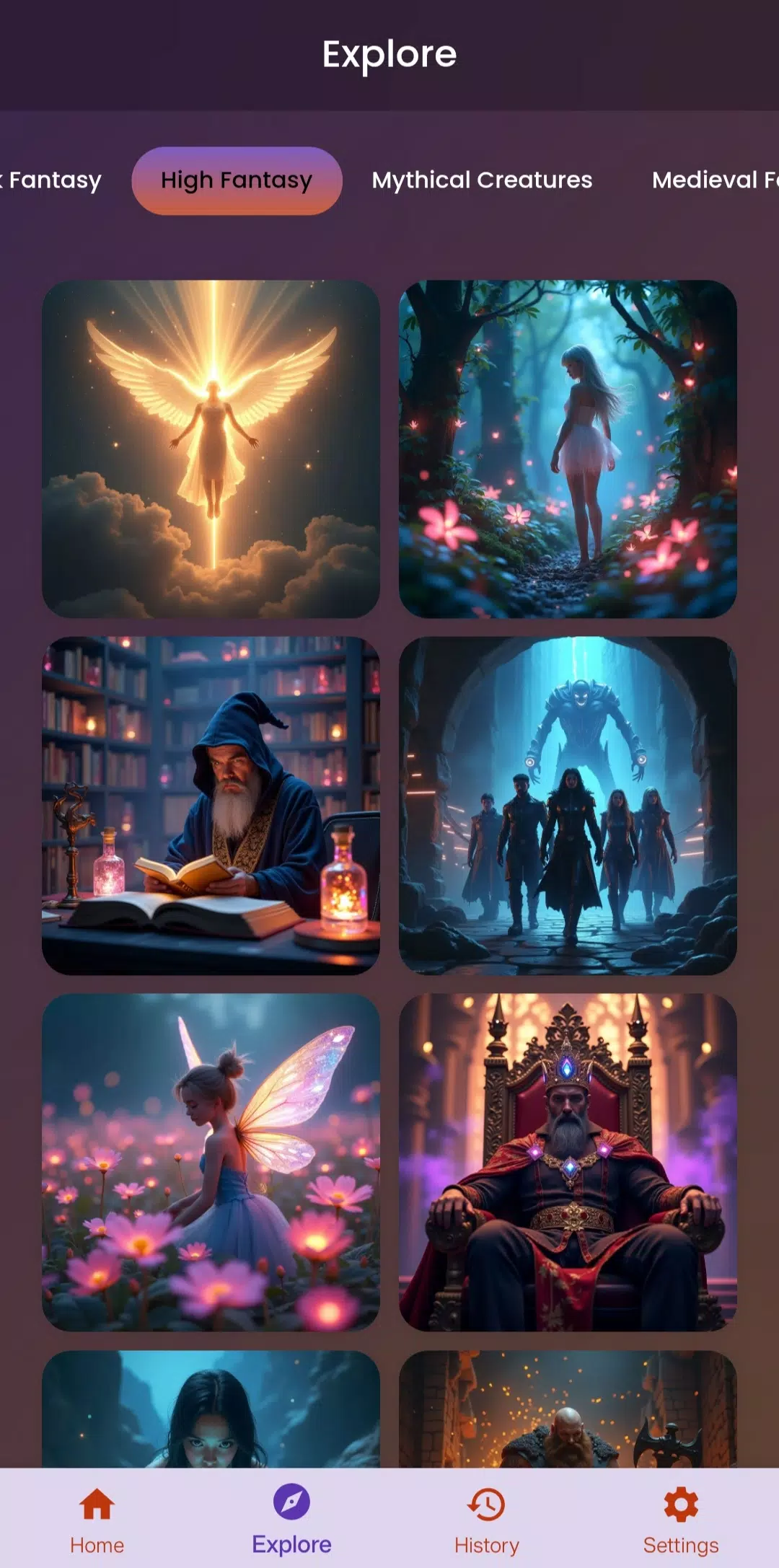AI Fantasy Art Generator Screenshot1