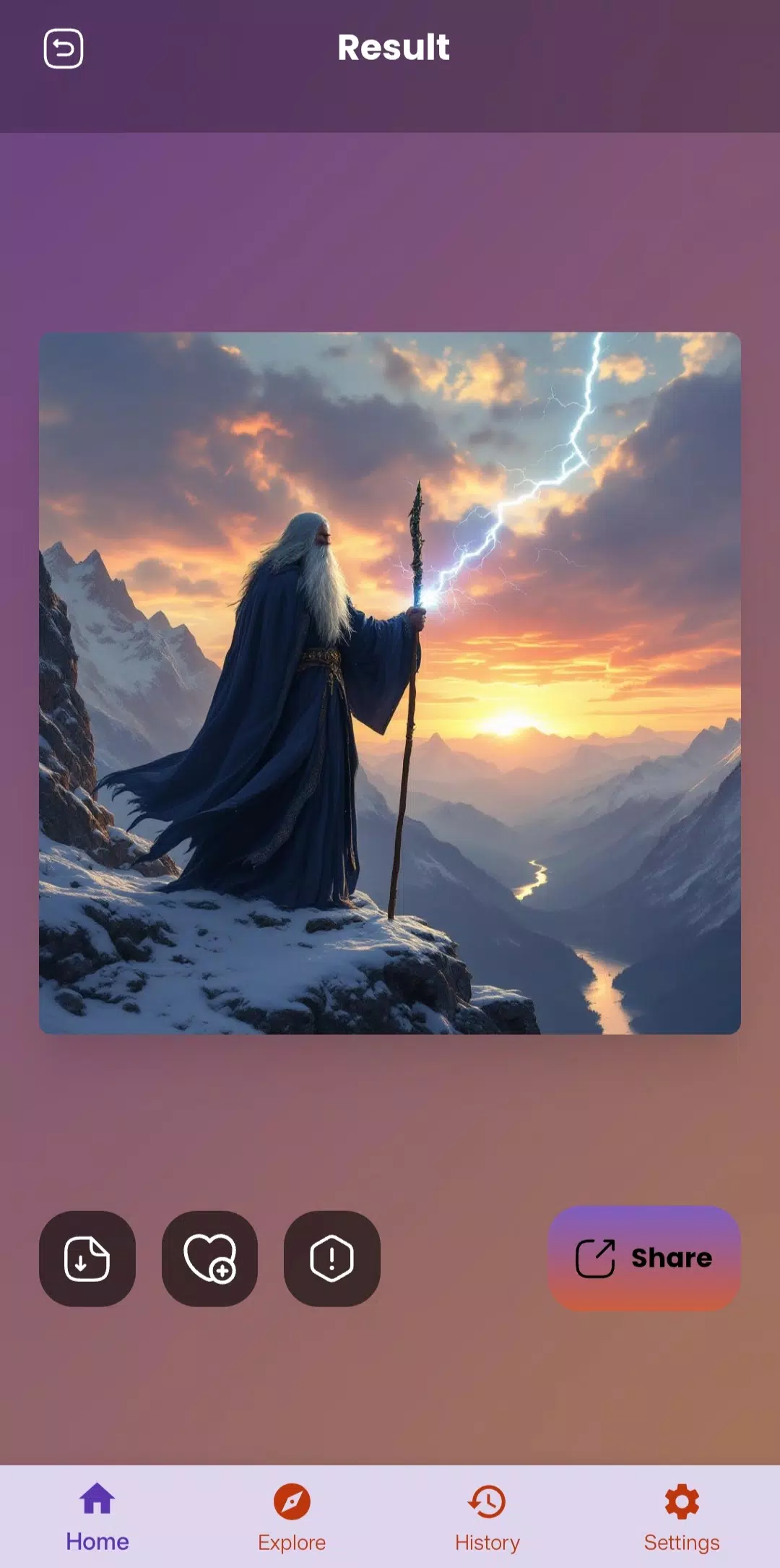 AI Fantasy Art Generator Screenshot4