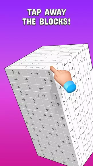 Tap to Unblock 3d Cube Away Screenshot1