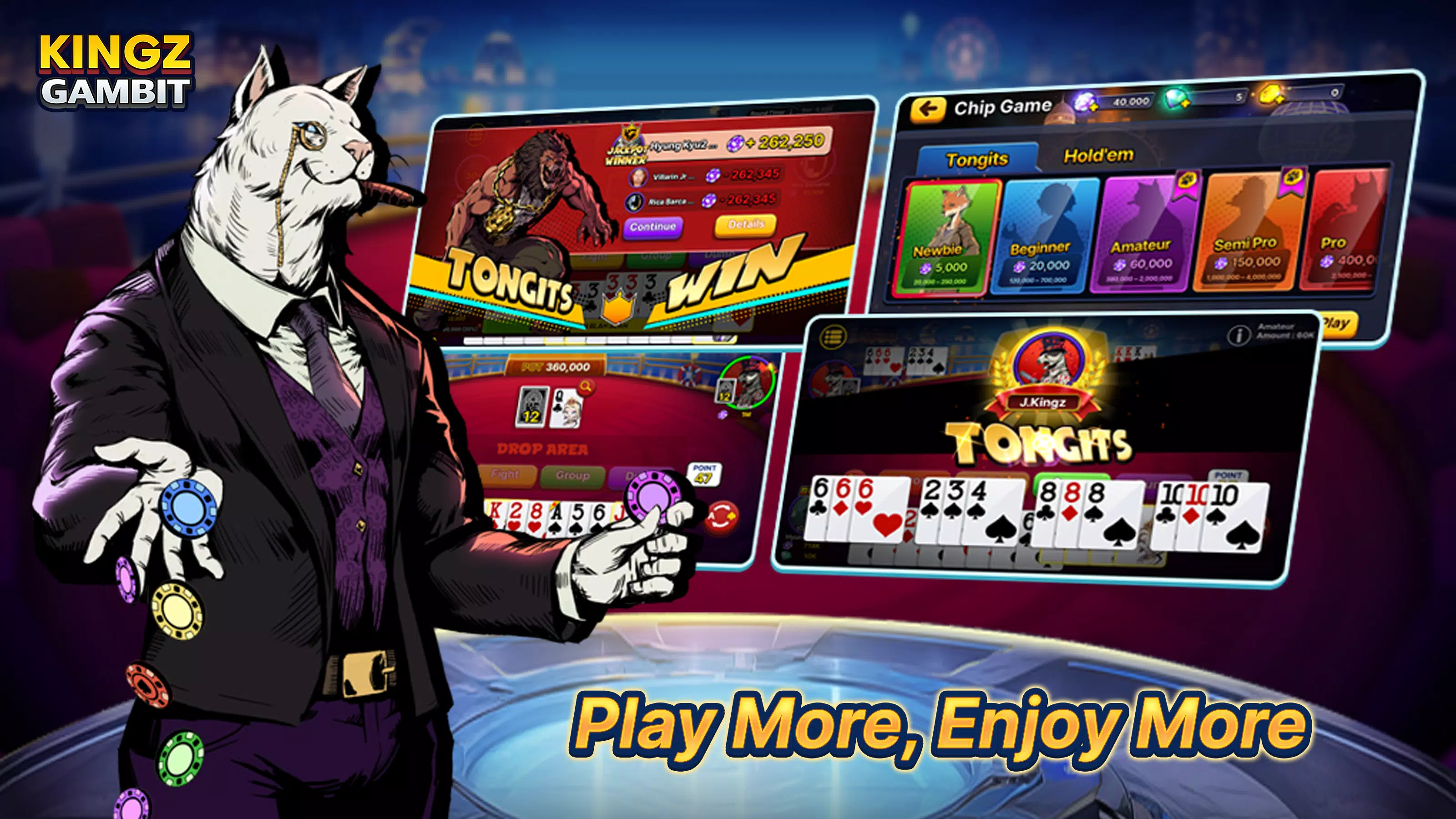 KINGZ Gambit - Holdem Slots Screenshot8