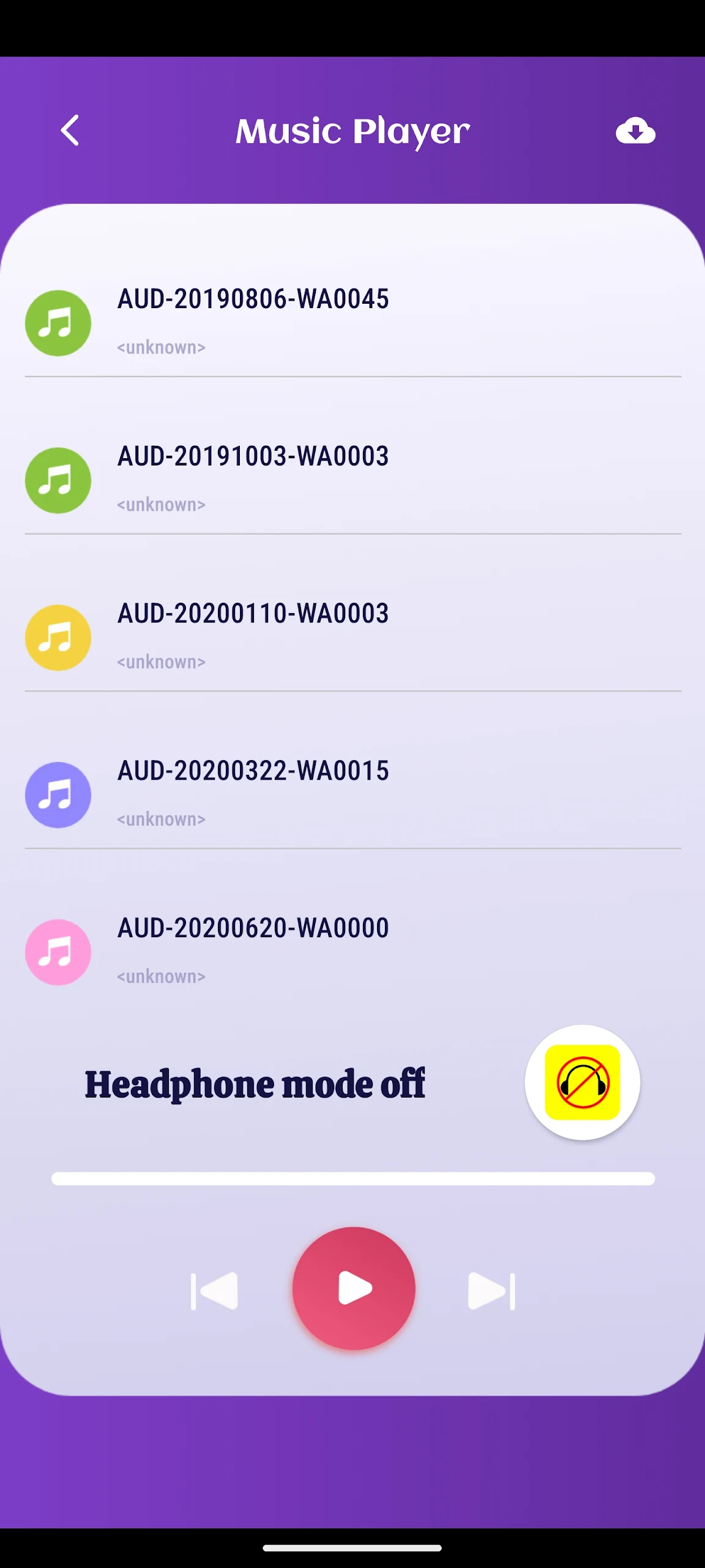 Headphone mode off Screenshot3
