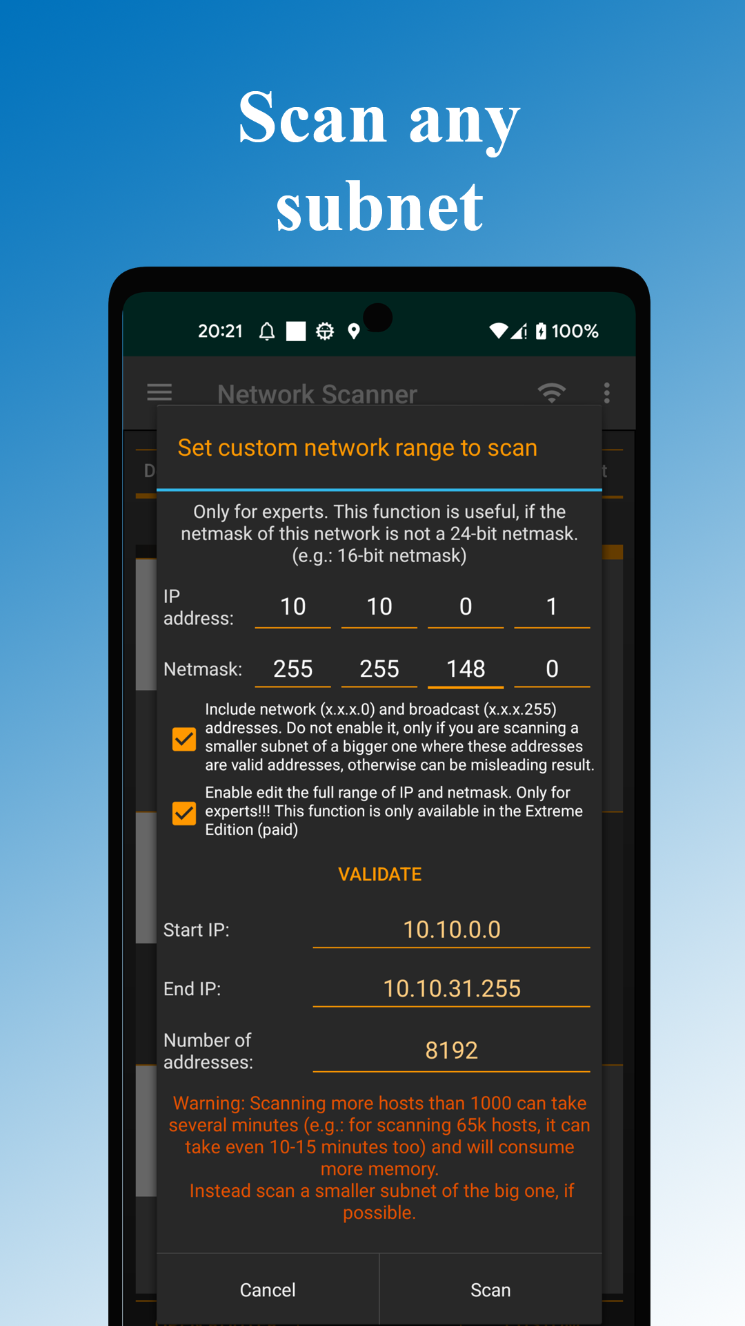 Network Scanner, Device Finder Screenshot2