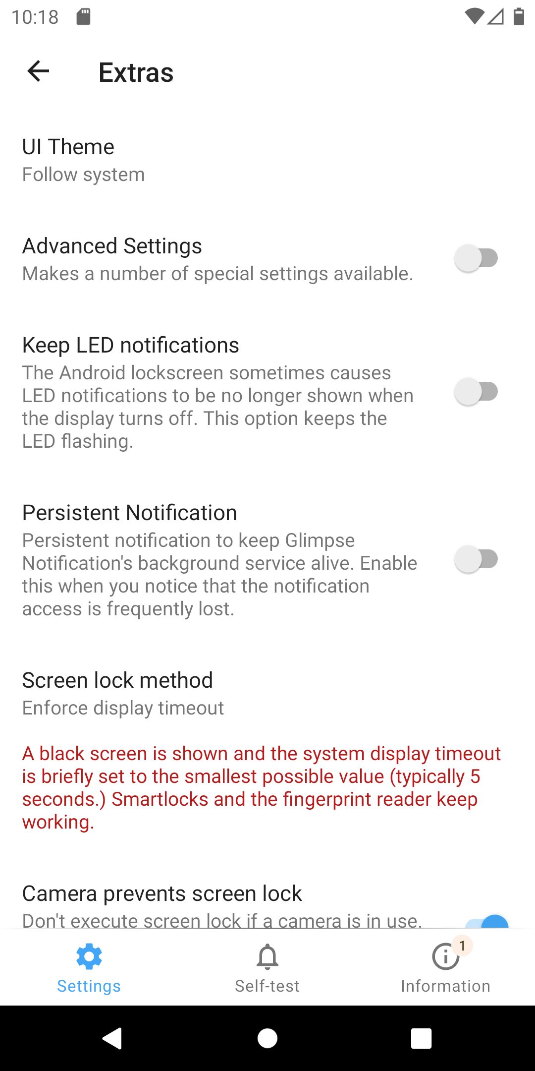 Glimpse Notifications Screenshot7