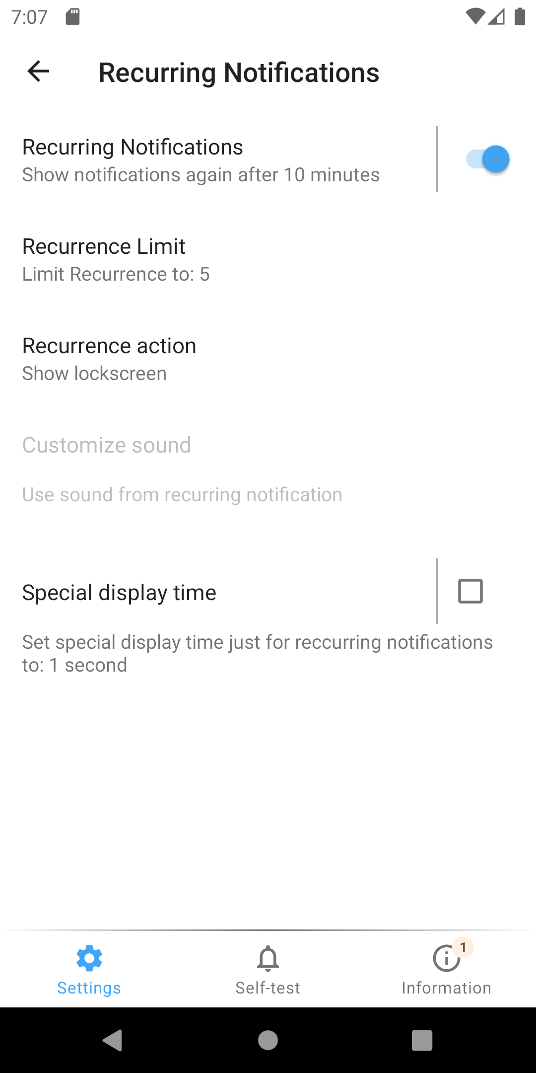Glimpse Notifications Screenshot4