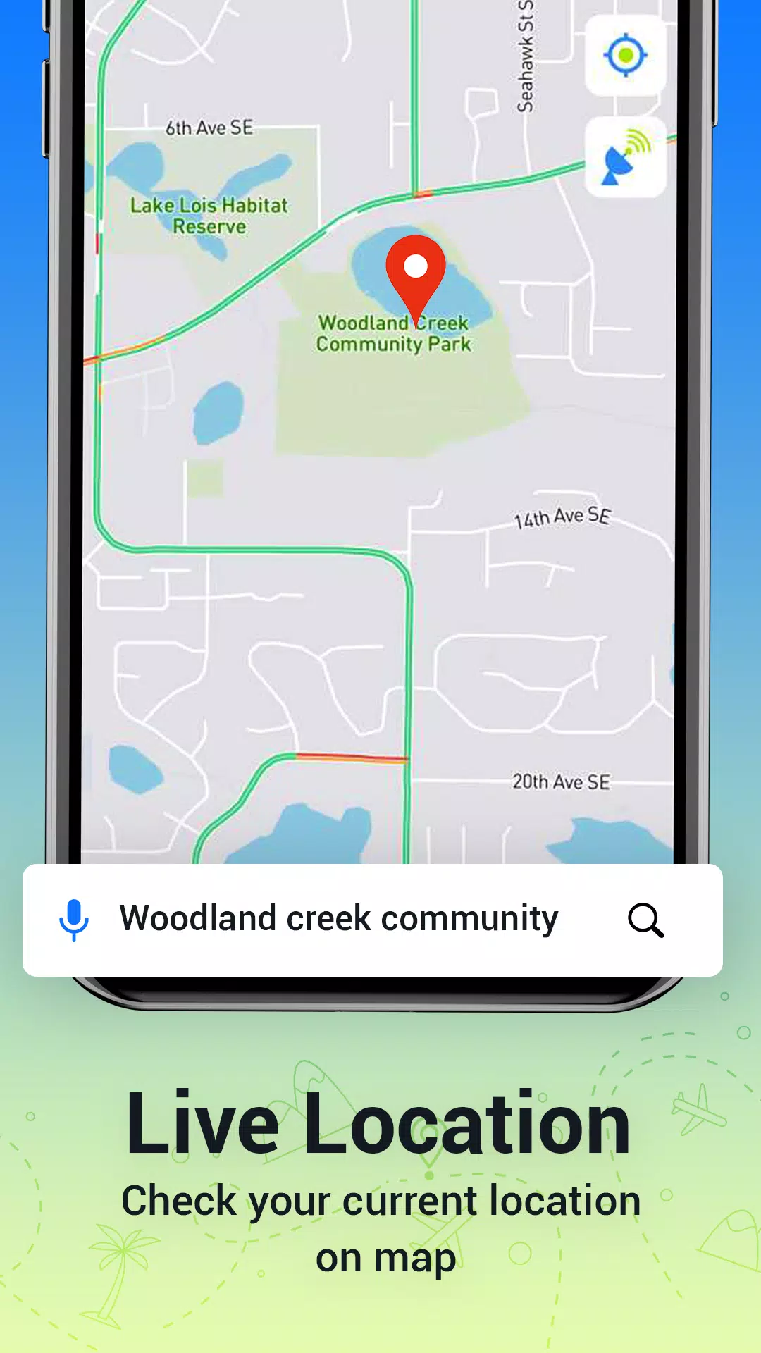 GPS Satellite Map Route Finder Screenshot2