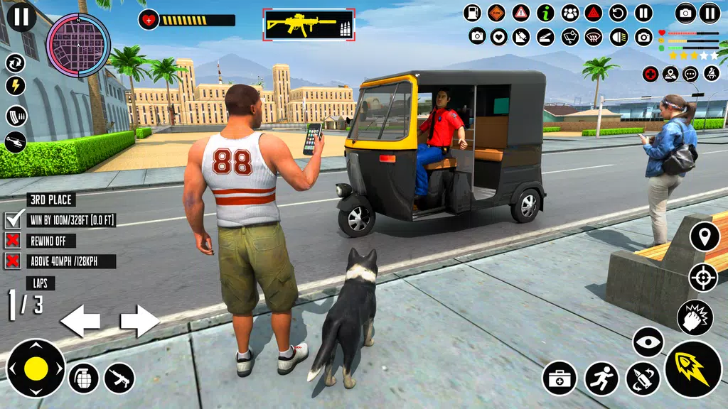 Tuk Tuk Auto Rickshaw Games 3D Screenshot1