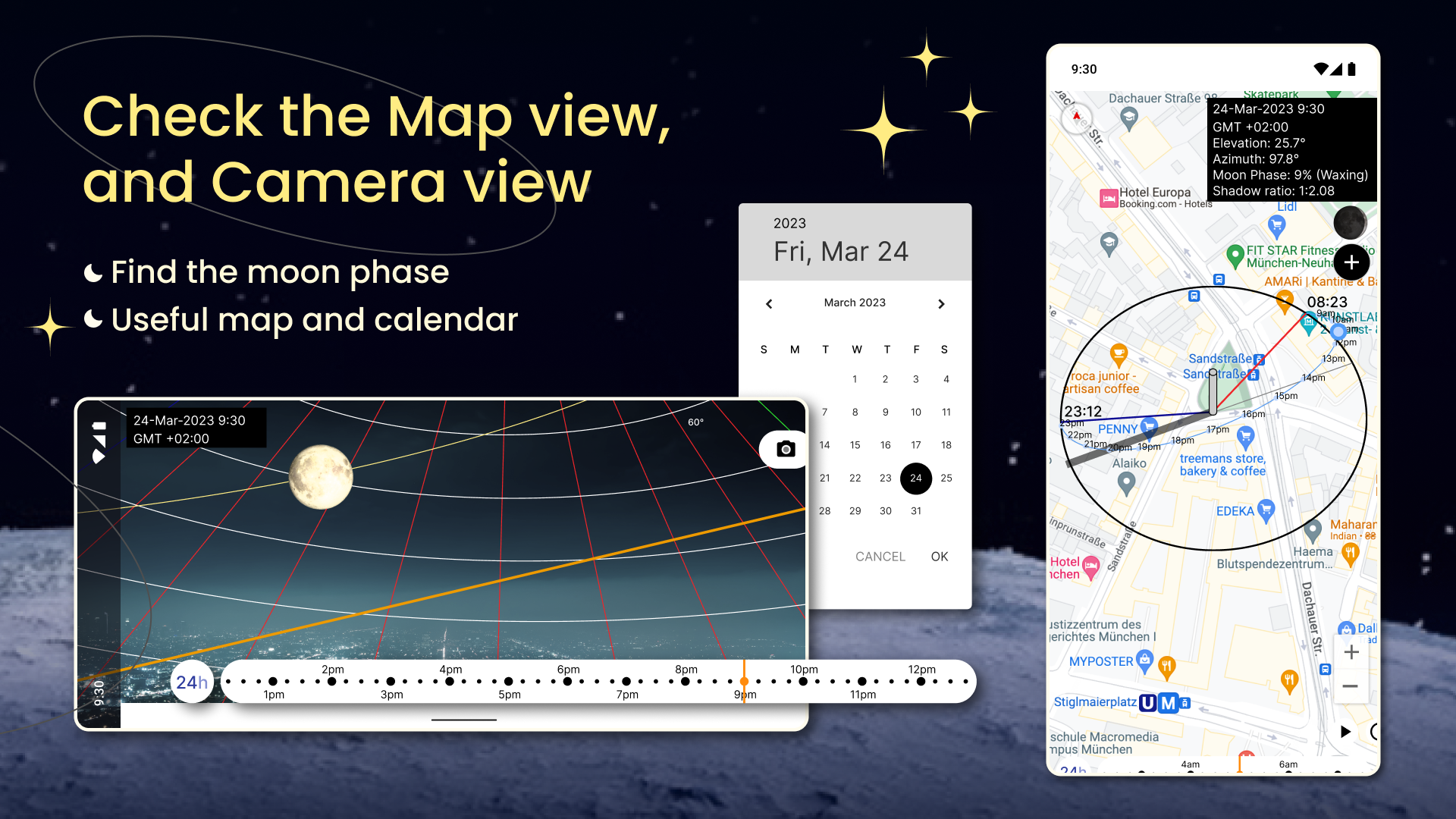 Moon Locator - Lunar Calendar Screenshot3
