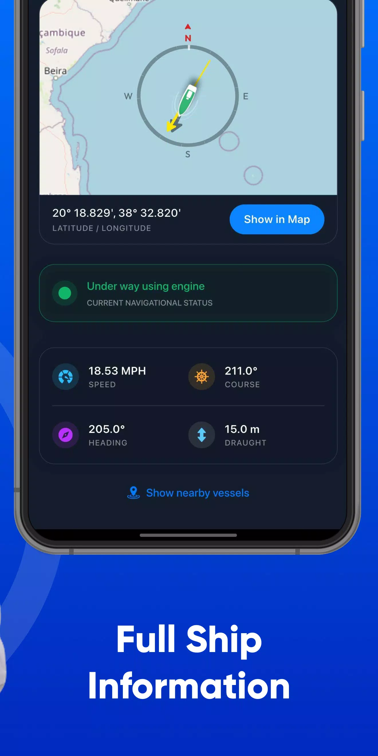 MarineRadar: Vessel Tracker Screenshot3