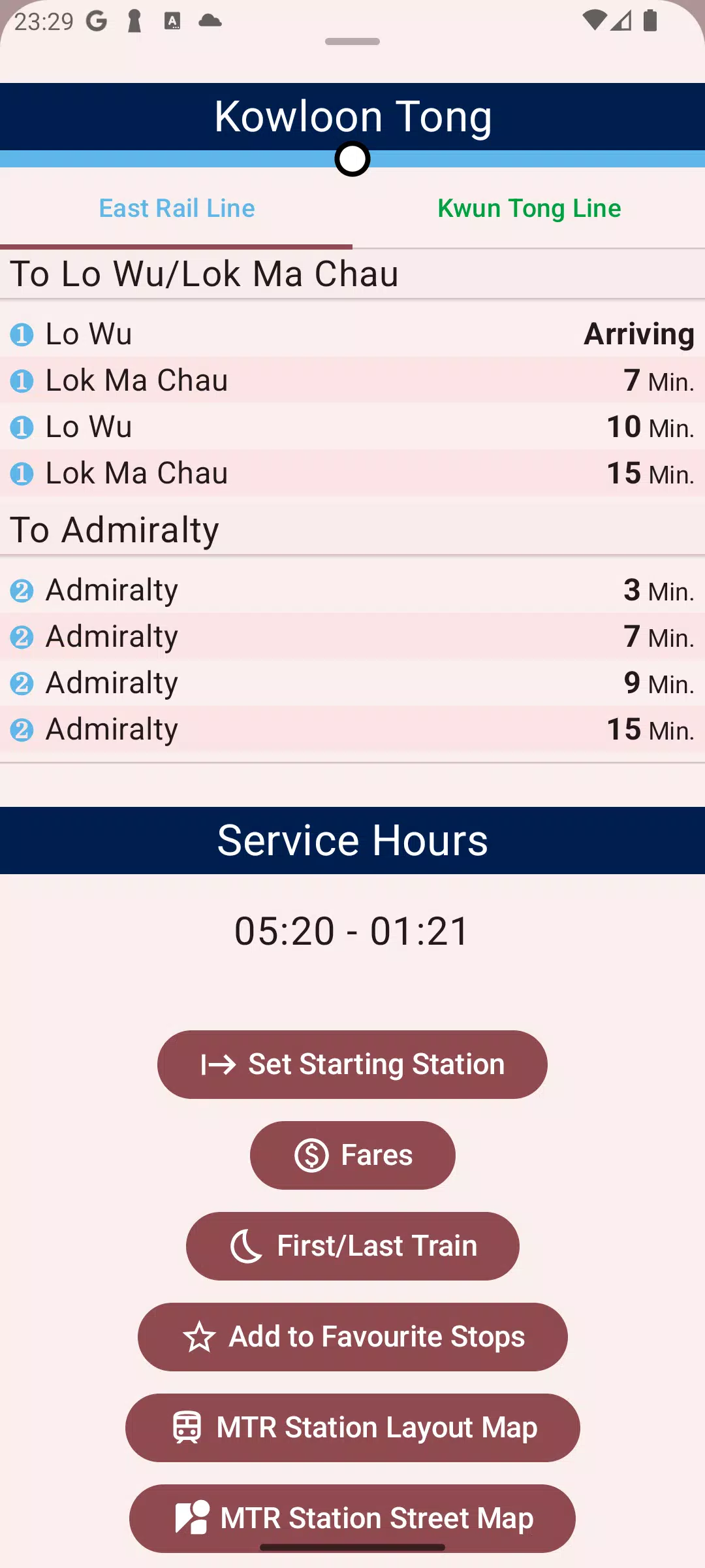 HK Bus ETA Screenshot3