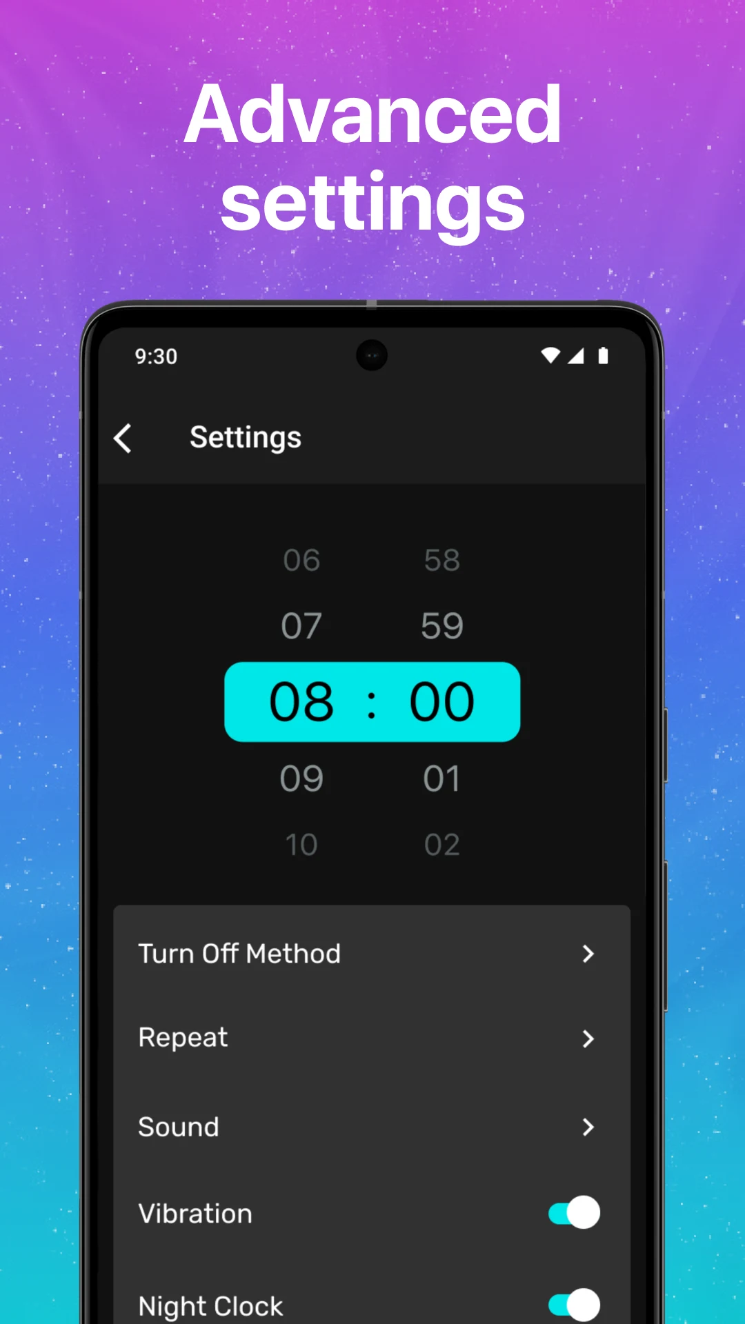 Loud Alarm Clock with Music Screenshot4