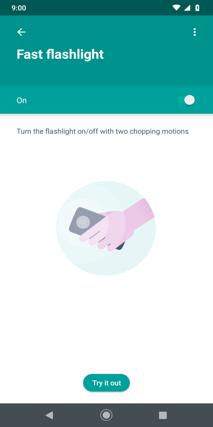 Moto Actions Screenshot1