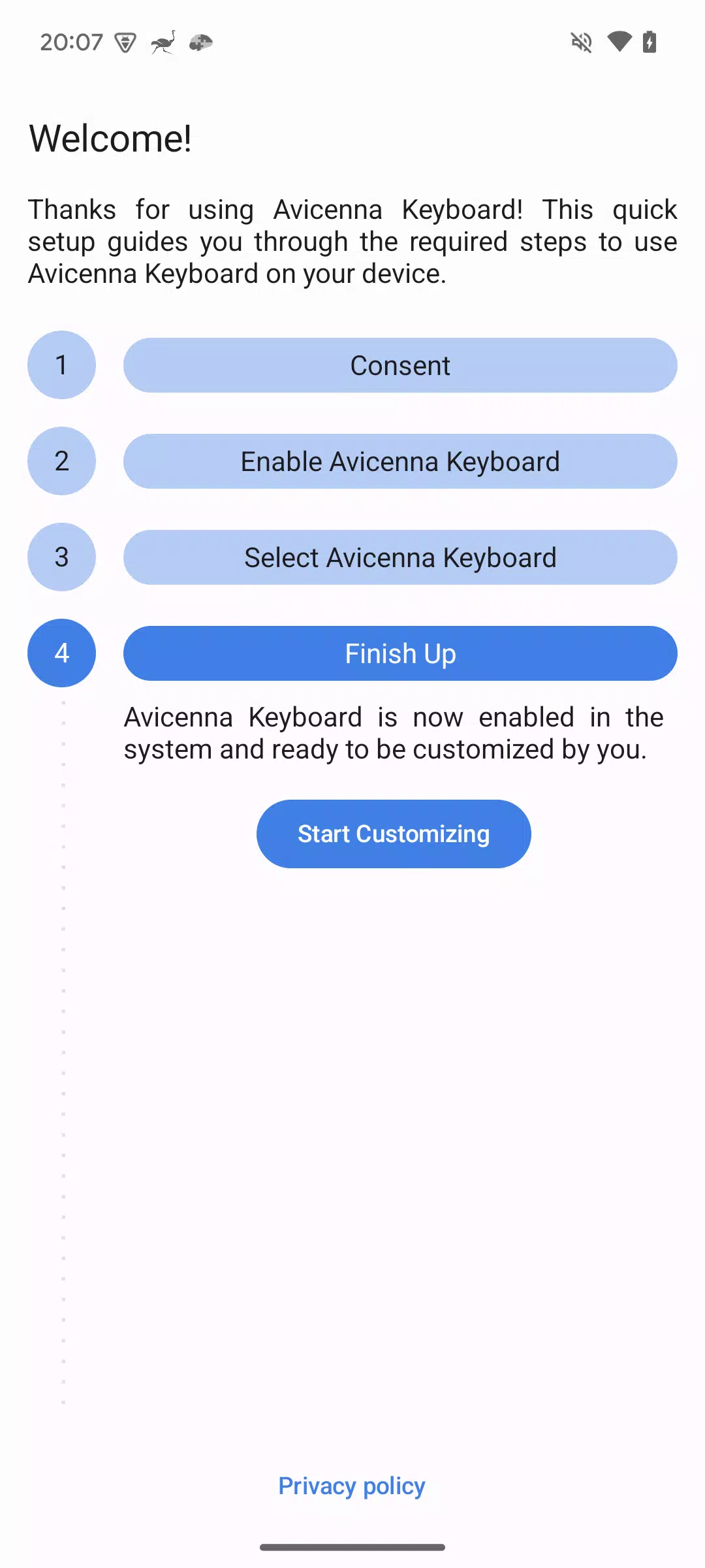 Avicenna Keyboard Screenshot4