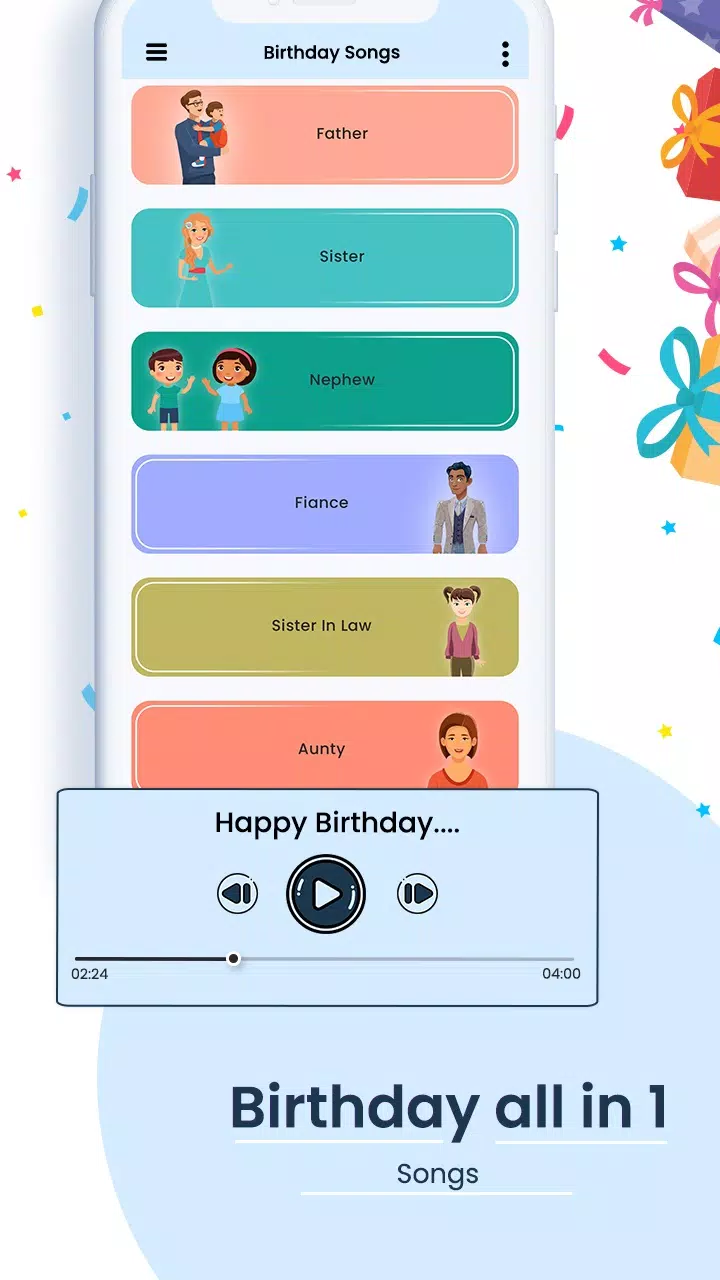 Happy Birthday songs & wishes Screenshot1