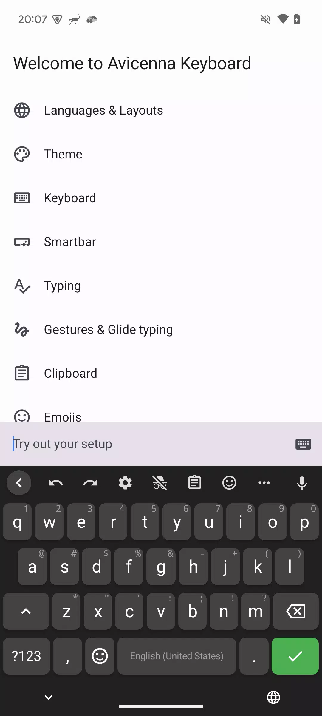 Avicenna Keyboard Screenshot6
