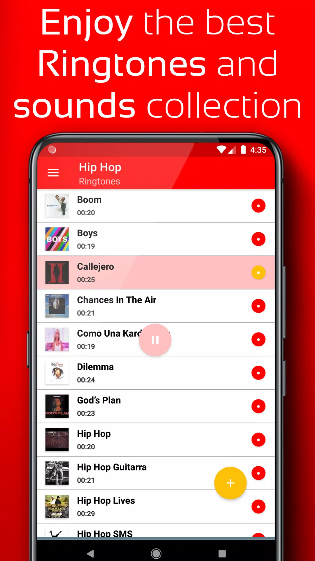 Hip Hop Ringtones Screenshot2