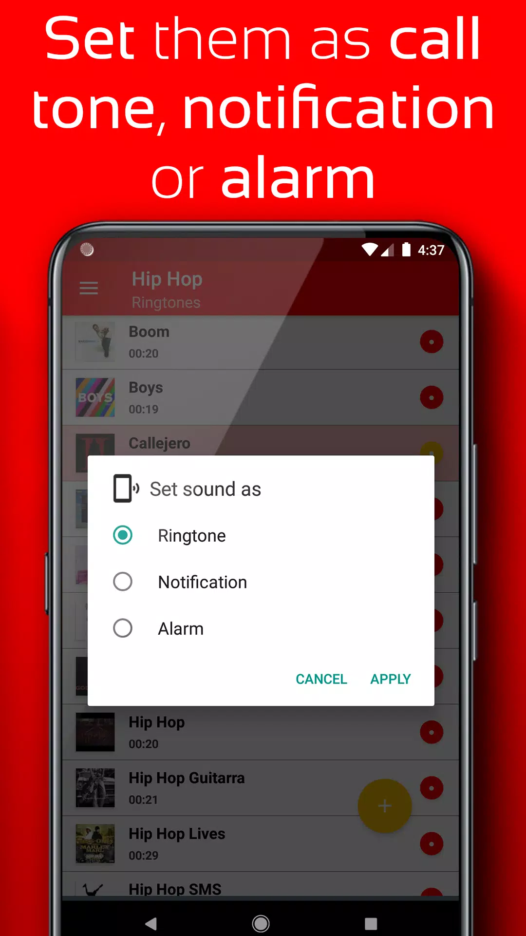 Hip Hop Ringtones Screenshot7