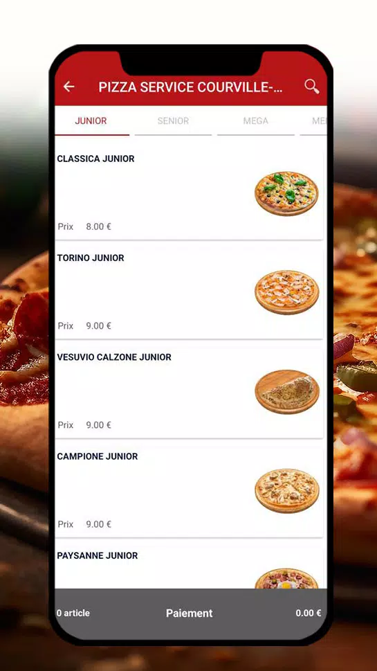 pizza service COURVILLE Screenshot3