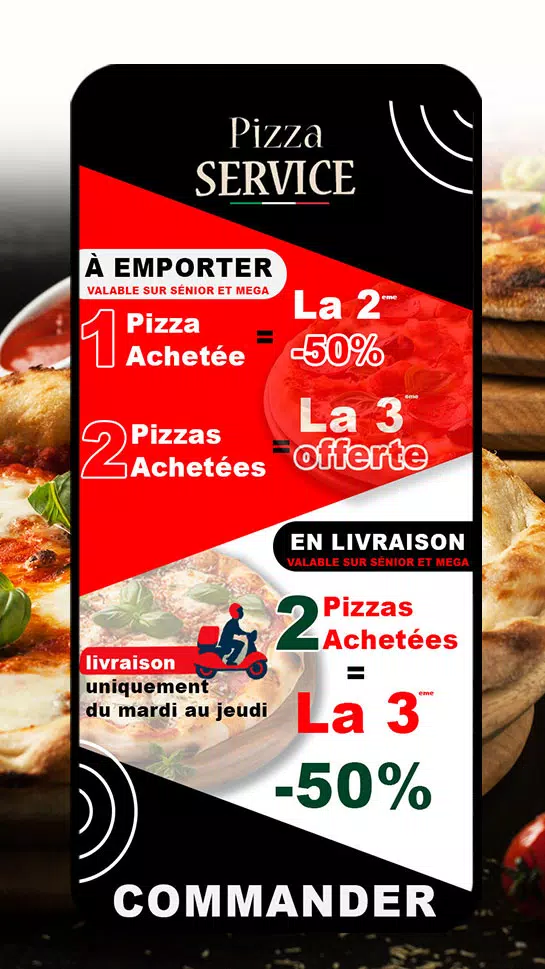pizza service COURVILLE Screenshot1