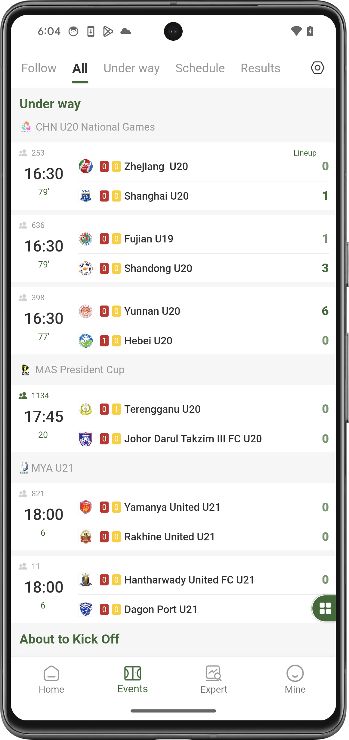 Fotbas Score Screenshot3