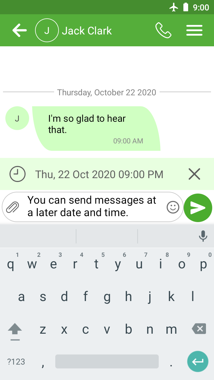 SMS text messaging Screenshot6