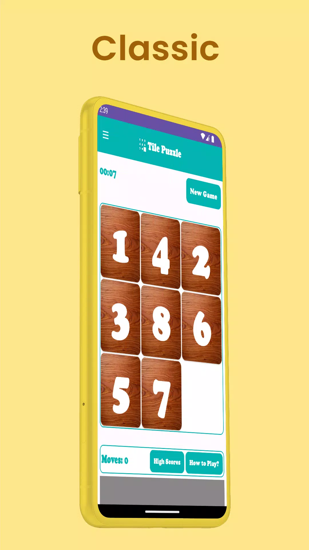 Number Sliding Tile Puzzle Screenshot1