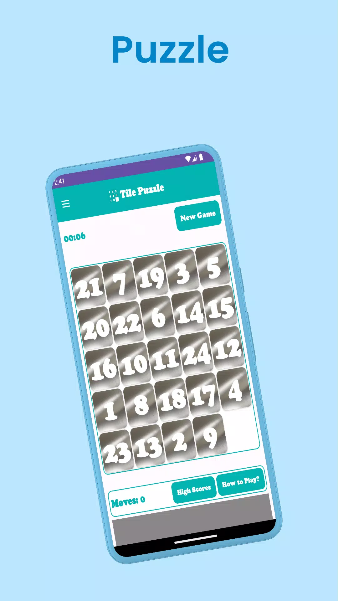 Number Sliding Tile Puzzle Screenshot5