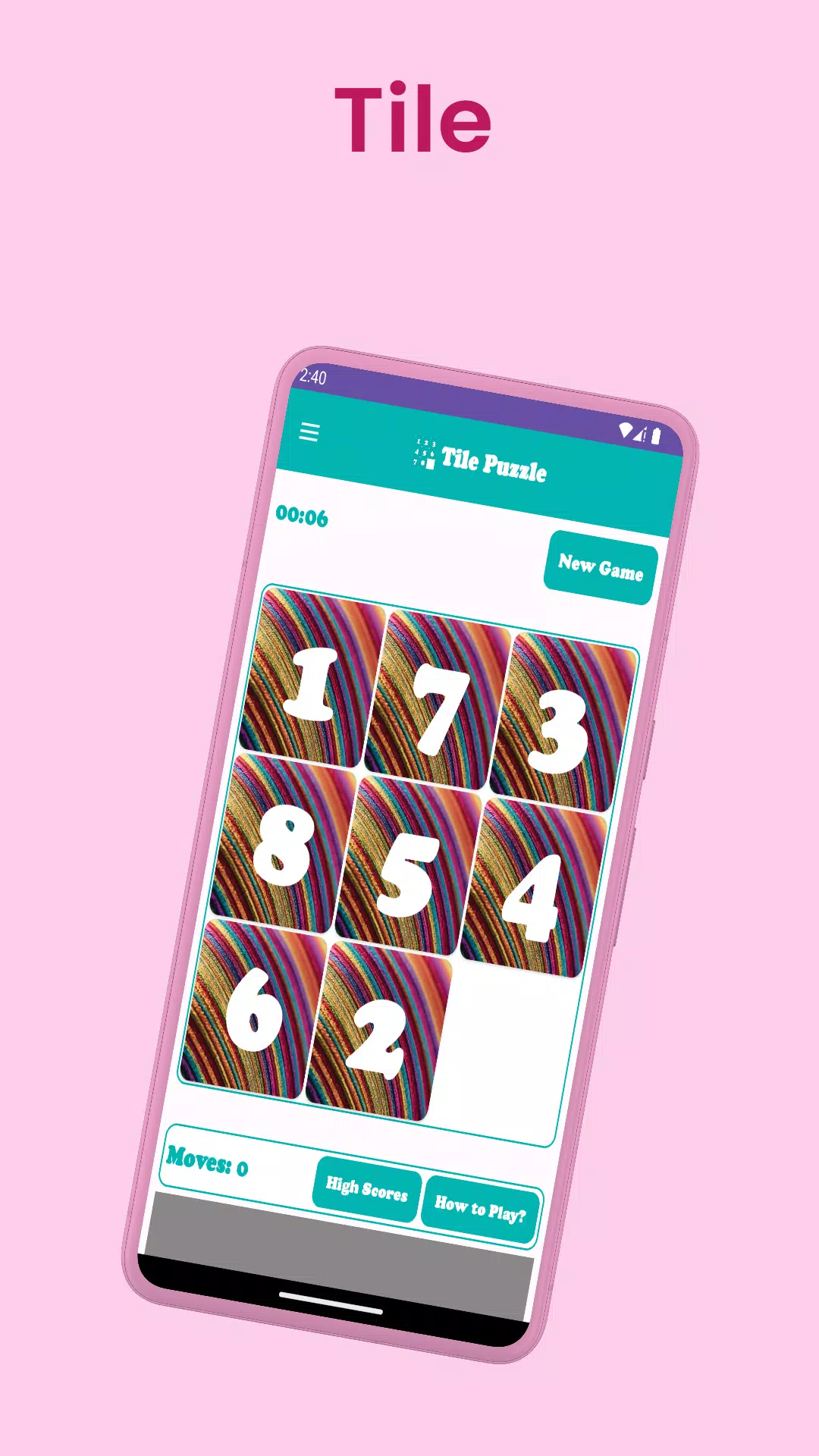 Number Sliding Tile Puzzle Screenshot4