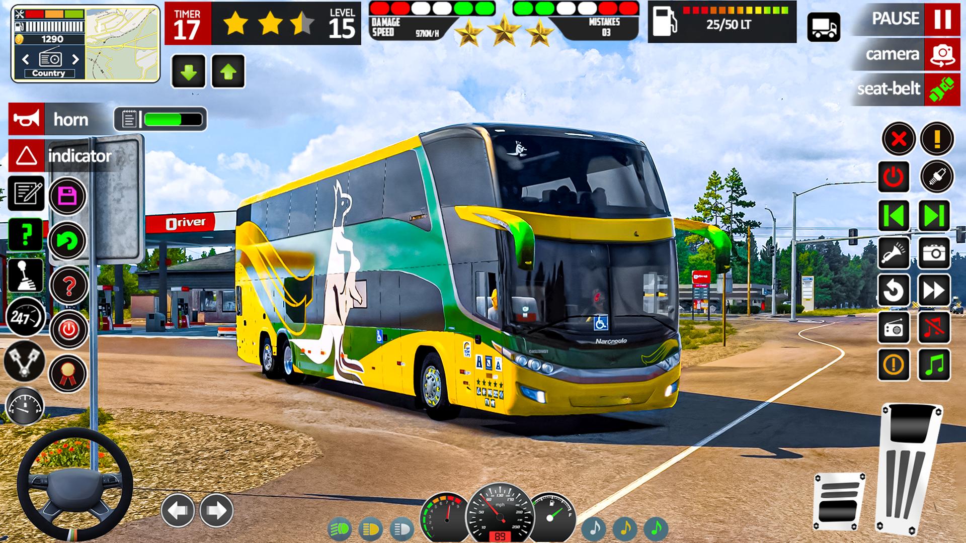 Open World Bus Driving Game 3d Screenshot4