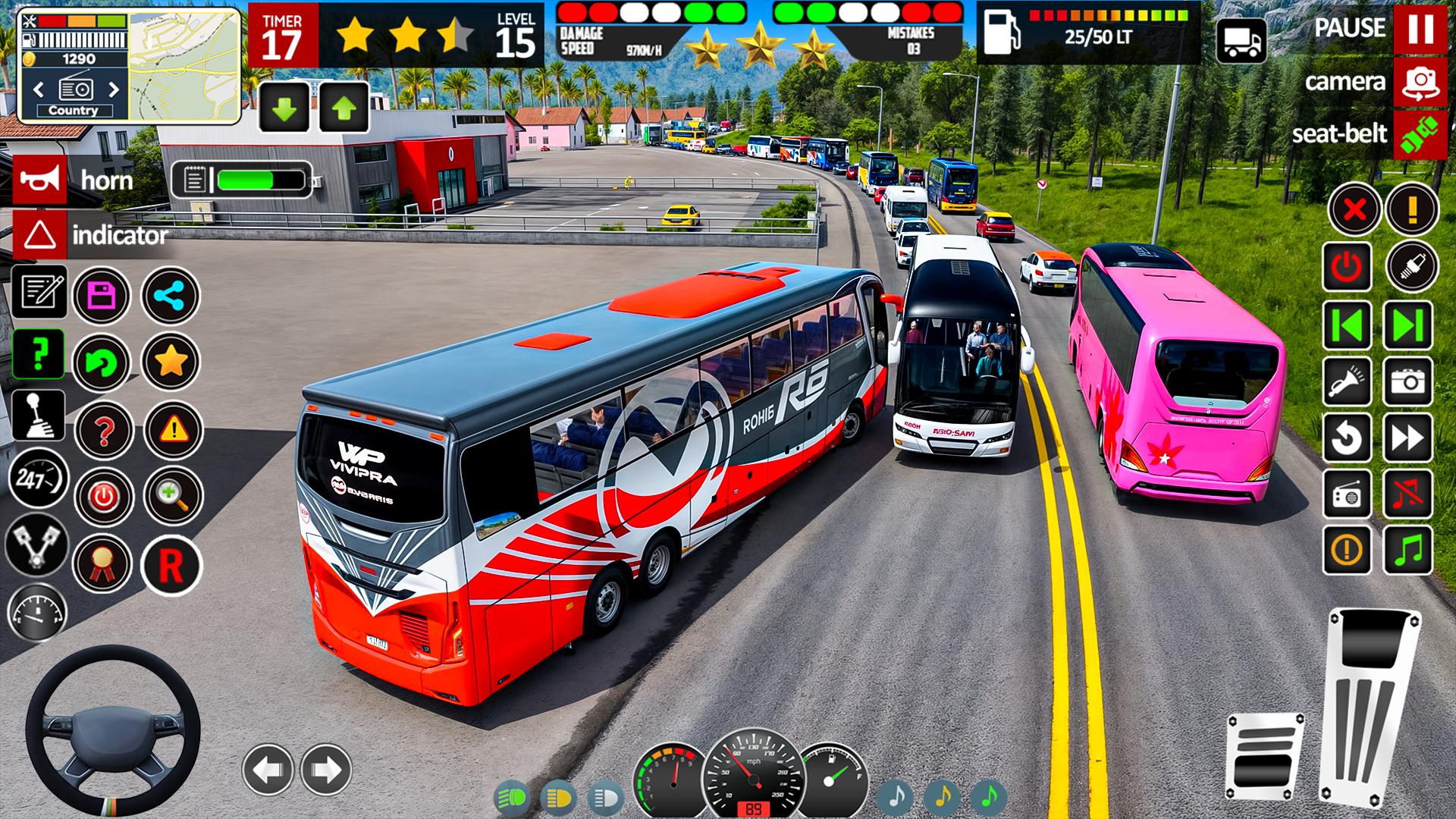 Open World Bus Driving Game 3d Screenshot2