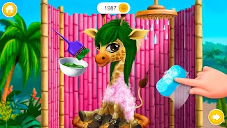 Baby Jungle Animal Hair Salon Screenshot3