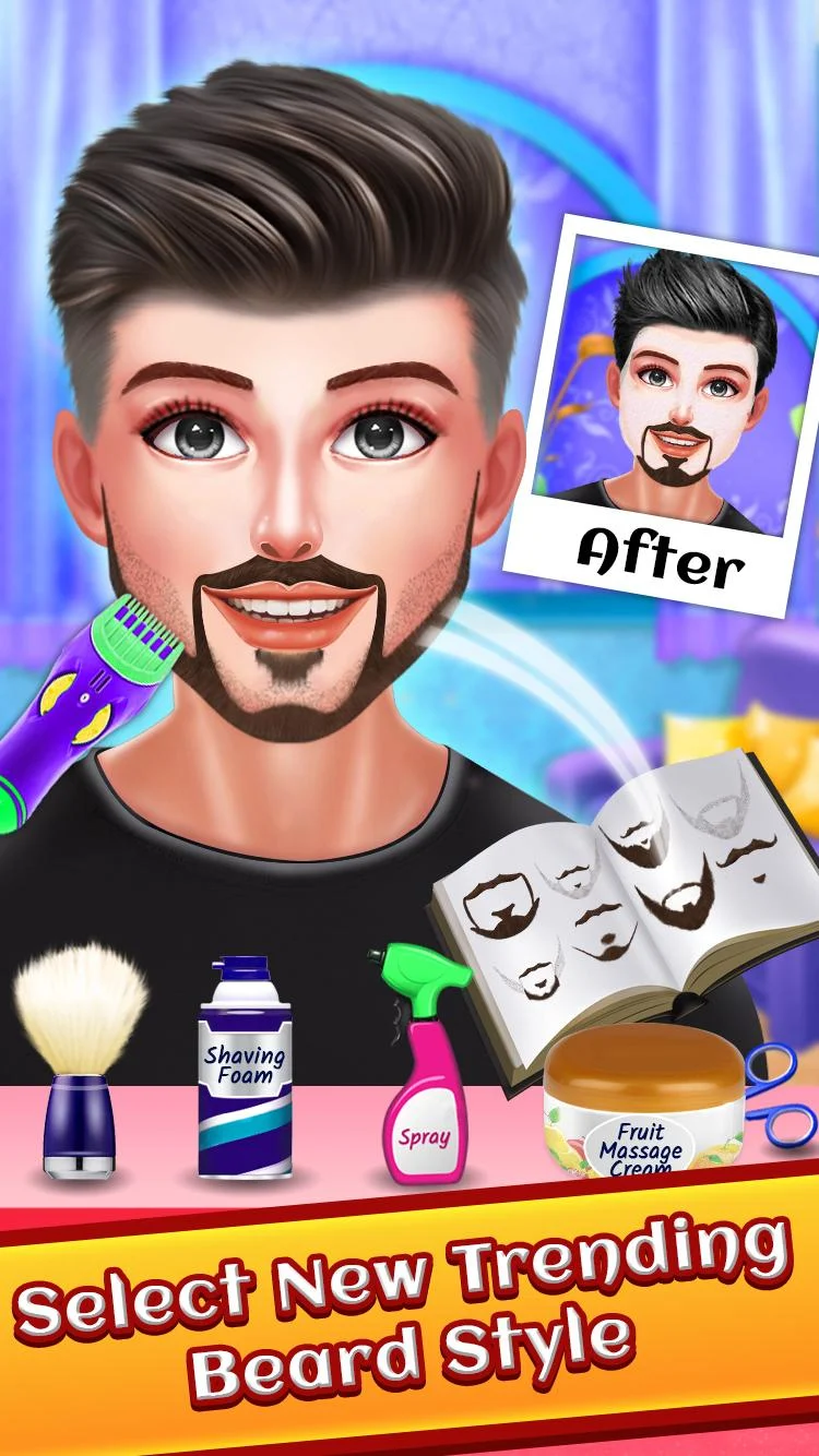 Indian Celebrity - Beard Salon Screenshot1