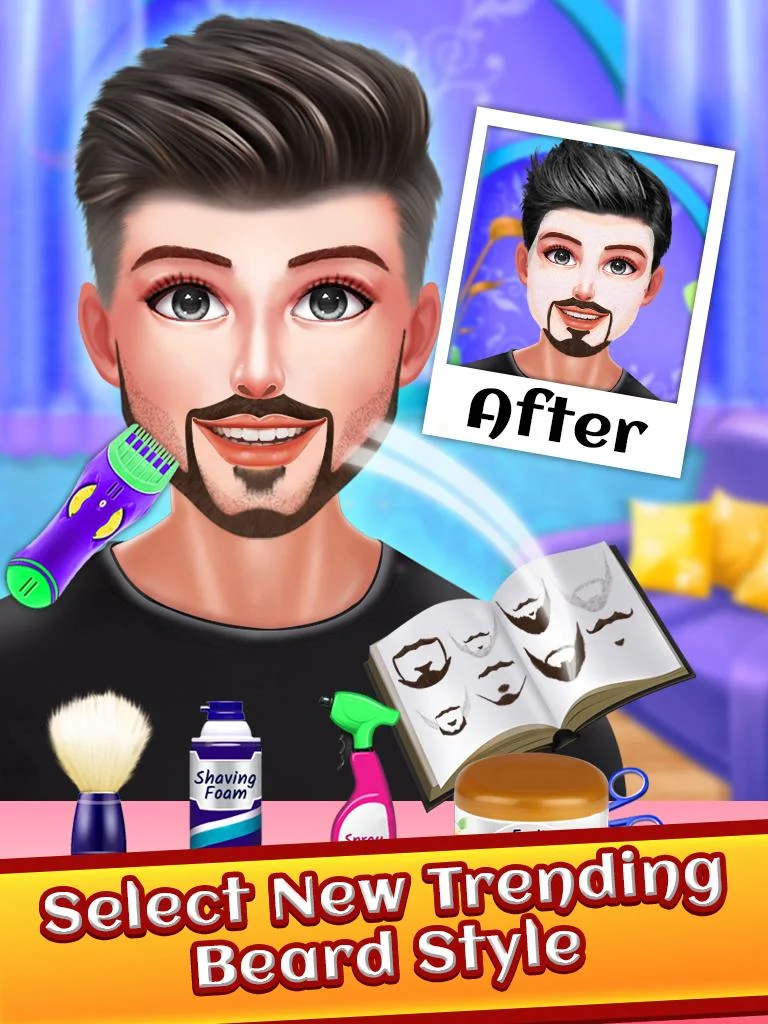 Indian Celebrity - Beard Salon Screenshot5