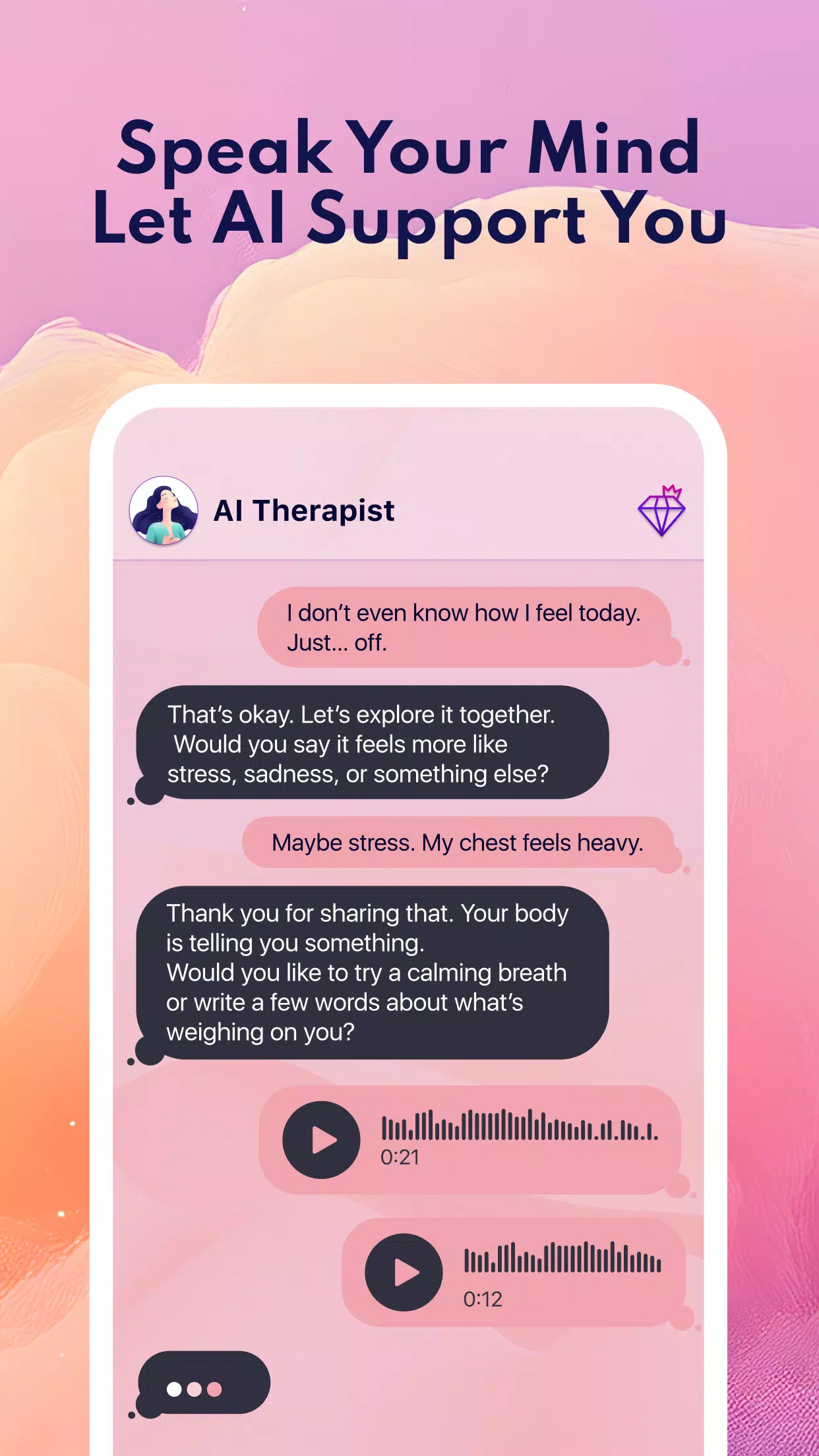 AI Therapist Screenshot4
