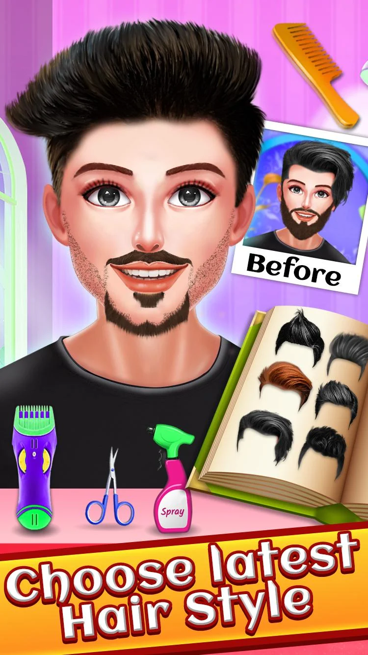 Indian Celebrity - Beard Salon Screenshot3