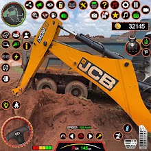 JCB 3Dx Backhoe Loader Driving Apk