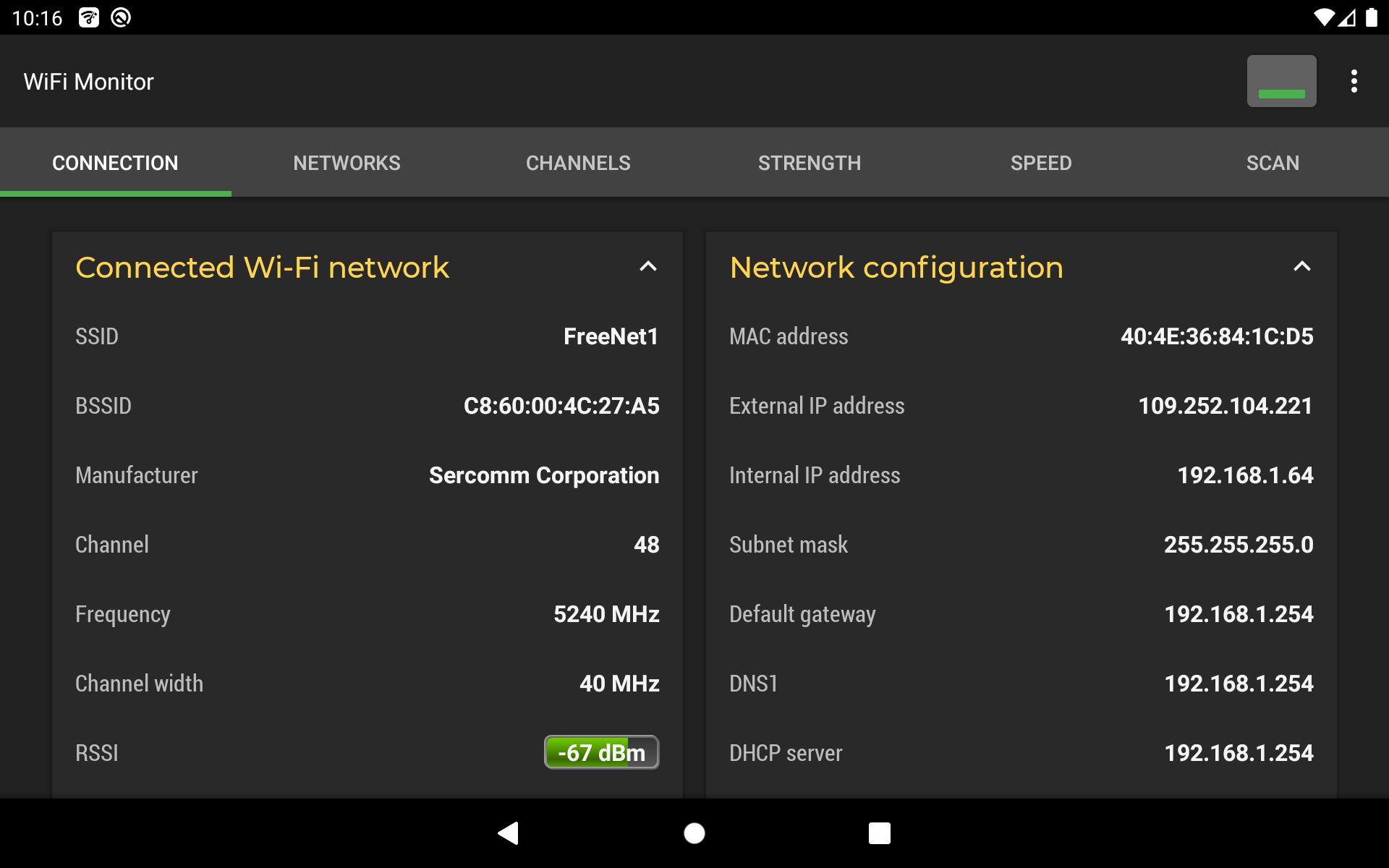 WiFi Monitor Screenshot8