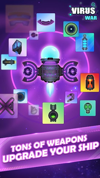 Virus War - Space Shooting Screenshot2