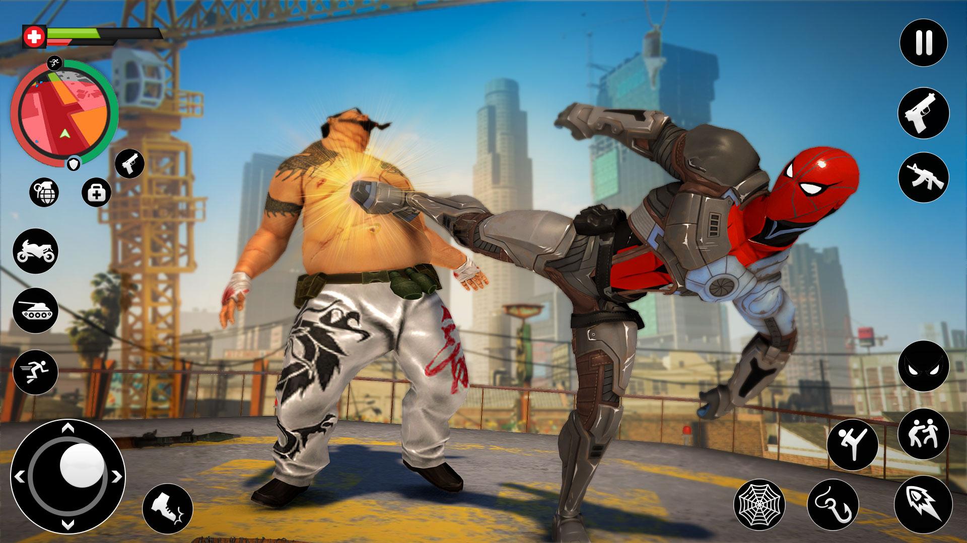Rope Robot Hero Crime Fighter Screenshot2