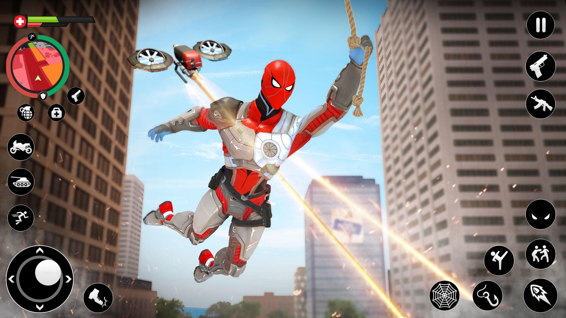 Rope Robot Hero Crime Fighter Screenshot8
