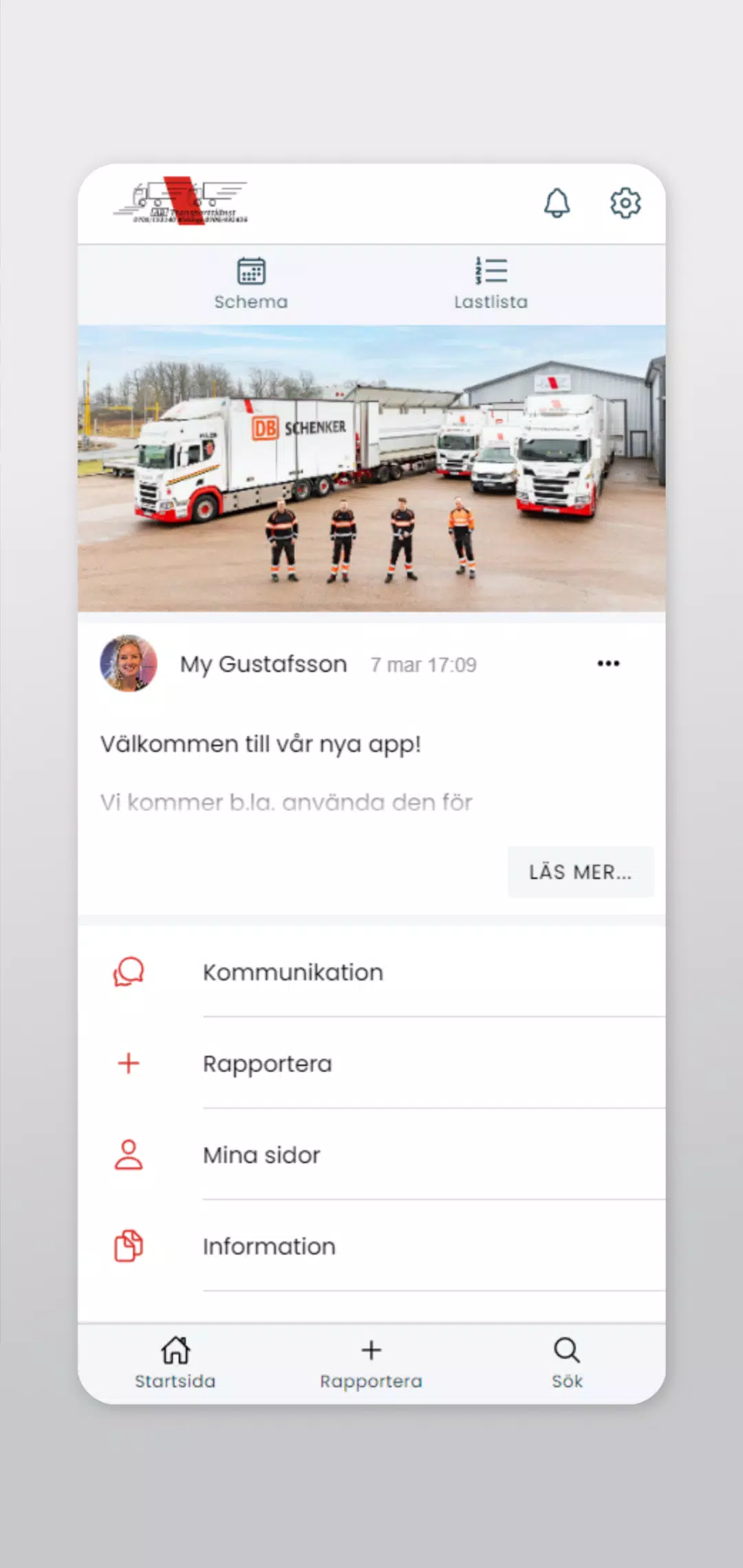 Transporttjänst Blekinge Screenshot1