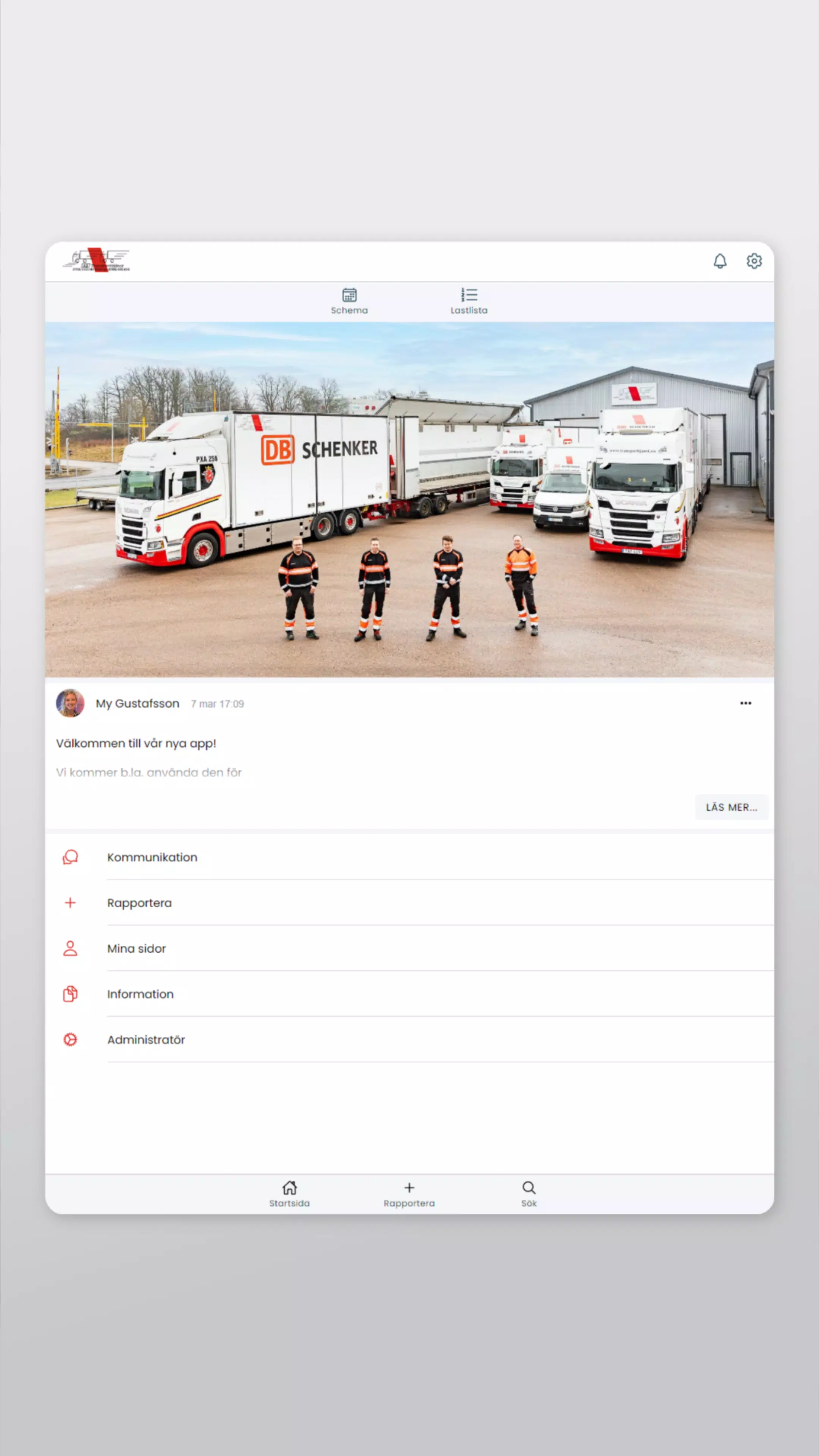 Transporttjänst Blekinge Screenshot7