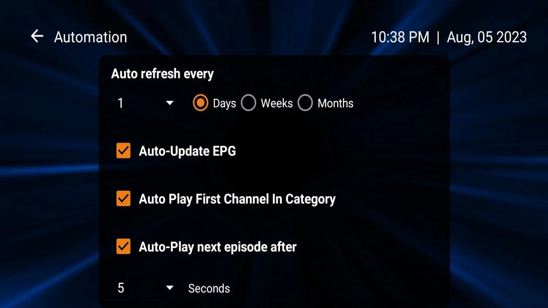All IPTV Player Screenshot6